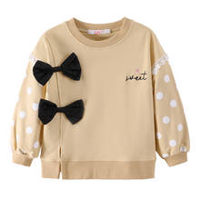 2021 New Girls Sweatshirts Kids Clothes New Baby Clothes Girls Long Sleeve T-Shirt Tops Baby Girls Casual Shirt Kids Clothing 2024 - buy cheap