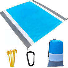 Esterilla de Picnic portátil impermeable para acampar, manta de playa, colchón para dormir, deportes al aire libre, tienda de viaje, almohadilla de playa, 2M x 2,1 M 2024 - compra barato