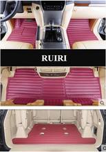 Alfombrillas especiales personalizadas para el suelo del coche + alfombrilla para el maletero para Toyota Land Cruiser 200, 7 asientos, 2020-2010, alfombras impermeables para el coche para LC200 2019 2024 - compra barato