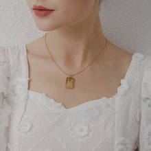 MODAGIRL Celestial Jewellery-collar de Luna y Estrella, cadena de acero con circonita, colgante de galaxia inoxidable, regalos para ella 2024 - compra barato