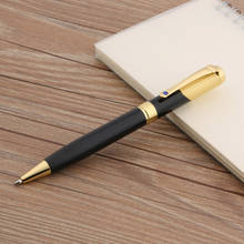 Metal jinhao 9009 ball pen Black With Golden Accessories Ballpoint Pen Stationery Office School Supplies Writing 2024 - buy cheap