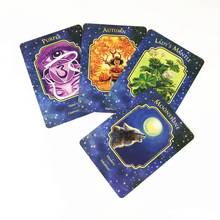 Baralho em inglês 55 cartas para adivinhação do oráculo angel dreams, jogo de tabuleiro para adivinhação, novo, 2021 2024 - compre barato