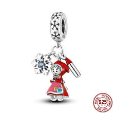 PANDACH 925 Sterling Silver Dream Catcher Pendant Charm Bead Fit Original 3mm Bracelets & Bangles Jewelry Making CMC961 2024 - buy cheap