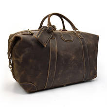 MAHEU брендовая дизайнерская деловая мужская сумка, длинная Дорожная сумка из натуральной кожи, мужская сумка для путешествий, очень большая сумка для багажа 2024 - купить недорого