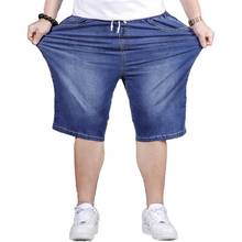 New Fashion Denim Shorts Men Casual Beachshorts Straight Loose Baggy Summer Streetwear Short Pant Clothing 2024 - buy cheap