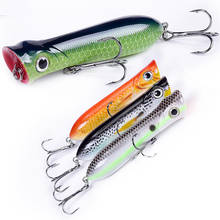 Fishing Lures 12g 8cm Popper Pike Wobblers Top Water Artificial Hard Bait Crankbait Popper Lure Trout Fishing Accessories 2024 - buy cheap