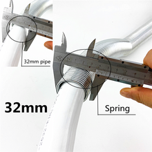 Resorte de salida de 500mm para doblador de tubos, Resortes de Extensión de 32mm de diámetro, bobina de resorte para tubos de soldadura, polepropilena 2024 - compra barato