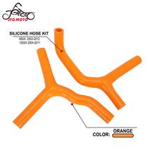 Motorcycle Silicone Hose Kit Radiator Heater Coolant Water Pipe For KTM SX85 2003-2012 SX105 2004-2011 SX 85 105 2024 - buy cheap