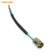 FEELDO 20Pcs Car S25 1157 BA15D Brake Turn Signal LED Light Bulb Socket with Wire 1157 Lamp Holder Connector Plug #AM5735 2024 - buy cheap
