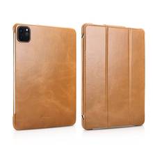 New Fundas for IPad Air 4 Case 2020 IPad Pro 11 2018 Capa Luxury Genuine Leather Business Cover for Ipad Pro 11 2020 Coque 2024 - buy cheap