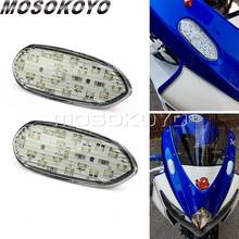 Motorcycle LED Turn Signal Light Flush Mount Indicator Flasher for Suzuki GSX-R GSXR 600 750 1000 GSXR600 GSXR750 GSXR1000 06-16 2024 - buy cheap