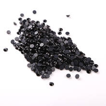 Black SS6-SS30 DMC HOT FIX Stone/Hot Fix Rhinestones DMC Crystal Loose Rhinestone 2024 - buy cheap