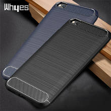 Whyes Soft Silicone Case For Xiaomi Redmi Go Carbon Fiber ShockProof TPU Cover For Xiaomi Redmi Go Case 2024 - buy cheap