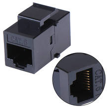 CAT6 Straight Through Network Module RJ45 Connector Information Socket Computer Coupler Cable Adapter Ethernet Keystone Jack 2024 - buy cheap