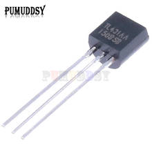 Tubo regulador de triodo, Transistor nuevo, 50 unids/lote, TL431, TO92, TL431A, tl431, 431A-92 2024 - compra barato