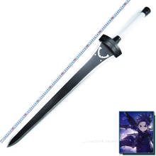 Sword Art Online Kirigaya Kazuto Cosplay Wooden Sword Stage Performance Props! 2024 - buy cheap
