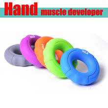 30# Silica Gel Portable Hand Grip Strengthener Ring Forearm Wrist Finger Exerciser Carpal Expander Rock Climbing Athletes Stress 2024 - buy cheap