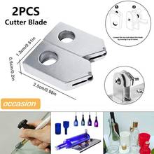 2Pcs/Set Wine Bottle Cutting Tools Replacement Cutting Head For Glass Bottle Cutter Head Sharp Machine Craft Blades Tool 2024 - buy cheap