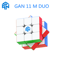 GAN 11 M Duo 3x3x3 Magic Cube Professional cube 3x3x3 Magnetic Speed cube GAN Puzzle Game cube GAN 11 M Duo GAN11M GAN Cube 2024 - buy cheap