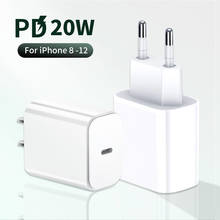PD 20W Fast Charging USB C Charger for iPhone 12 Pro Max 11 12 Mini XR XS X 8 Plus PD Charger Adapter for iPad Pro Air 4 2020 2024 - buy cheap