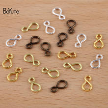 BoYuTe (500 Pieces/Lot) 8.5MM Metal Brass 8 Shaped Connector Clasps Diy Handmade Jewelry Accessories Parts 2024 - buy cheap