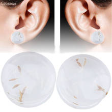 Leosoxs 2pcs New Style Dandelion Ear Amplifying Earrings Acrylic Ear Pinna European and American Popular Jewelry 2024 - buy cheap