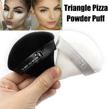 1/2PCS Triangle Mini Face Makeup Sponge Triangle Velvet Powder Puff Soft Cotton Face Powder Puff Washable Cosmetics Accessory 2024 - buy cheap