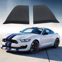 A Pair Car Front Bumper Splitter Lip Chin Spoiler Diffuser Winglets Protector For 2015-2018 For Ford For Mustang ABS Plastic 2024 - buy cheap