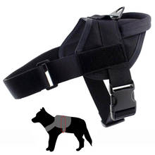 Chaleco táctico para perro, ropa de caza, nailon 1000D, militar, MOLLE, entrenamiento de combate, arnés para perro de servicio 2024 - compra barato