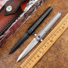 Карманный складной нож маленький Excalibur M390 лезвие TC4 титановый сплав ручка выживания Открытый Отдых Охота фрукты EDC нож 2024 - купить недорого