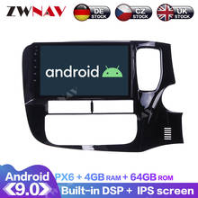 Radio con GPS para coche, reproductor Multimedia con Android 10, pantalla IPS, cámara 360, RDS, DVD, para Mitsubishi Outlander 2014, 2015 - 2019 2024 - compra barato