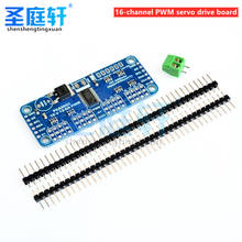 16-channel PWM servo driver board 16-Channel 12-bit PWM/Servo Driver I2C module 2024 - buy cheap