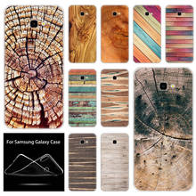 Silicone Case Pattern wood textures For Samsung Galaxy J8 J6 J4 J2 Pro 2018 Core J6 J7 Prime J3 2016 J5 2017 EU J4 Plus Cover 2024 - buy cheap