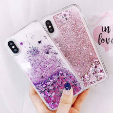 Funda suave de arena movediza líquida brillante para Samsung Galaxy A50, A30, A10, M10, M20, J3, J4, J6, J8, A6, A8, A9, 2018, S10 Lite, S9, S8 Plus, S7 Edge 2024 - compra barato