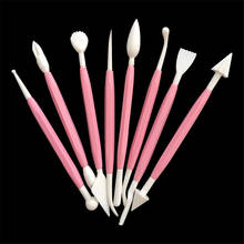Hot 8pcs/set Plastic Clay Sculpting Set Polymer Modeling Clay Tools Poly form Sculpey Tools Set For Shaping Clay Play dough Toys 2024 - buy cheap