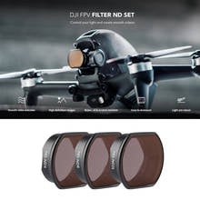 Pgytech-conjunto de filtro nd 4, nd8, nd16, dji, fpv, filtro de lente, câmera, acessórios 2024 - compre barato