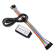 Dispositivo analizador lógico USB, 24MHz, 8 canales, 24MHz, Cable USB para ARM FPGA M100 2024 - compra barato