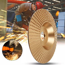 ASCENDAS 100x16mm Golden Wood Grinding Wheel Rotary Disc Sanding Wood Carving Abrasive Disc TP-0353 2024 - buy cheap