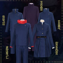 Trajes de anime jujutsu kaisen itadori yuji trajes cosplay kugisaki nobara roupas fushiguro megumi uniforme personalizado aceitado 2024 - compre barato