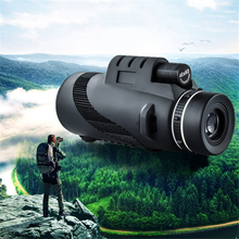 Monocular 40x60, binoculares potentes, impermeables, Zoom de alta calidad, binoculares de mano grandes, visión nocturna, militar, HD, profesional 2024 - compra barato