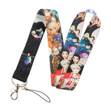 ER095 Anime Yuri On Ice Cool Cartoon Icons Style Anime Lovers Key Chain Lanyard Neck Strap For USB Badge Holder DIY Hang Rope 2024 - buy cheap