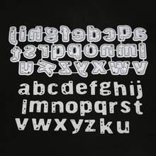 Lowercase Letters Alphabet Metal Cutting Dies Stencil DIY Scrapbooking Album Stamp Paper Card Embossing Craft Decor 2024 - buy cheap