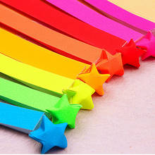 80pcs=1Bag Handcraft Origami Lucky Star Paper Strips Paper Origami Quilling Paper Home wedding Decoration 2024 - buy cheap
