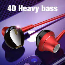 EARDECO Heavy Bass Mobile In Ear Wired Headphones With Microphone Stereo Phone Earphone Earbuds Sport Music Earphones Headsets 2024 - buy cheap