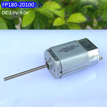 Standard DC 3V-9V FP180-20100 Long Shaft Motor 14000RPM High Speed Precious Metal Brush Low Power for  Electric Toy Model 6V 2024 - buy cheap