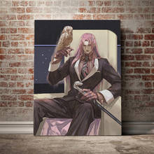 Diavolo JoJO's Bizarre anime Canvas poster Painting wall Art decor Living room Bedroom Study Home Decoration Prints 2024 - buy cheap