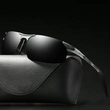 Fashion Brand Designer Sunglasses Men Polarized Glasses Day Night Driving Sports Sunglasses Aluminum Magnesium Alloy Sun Glasses 2024 - buy cheap