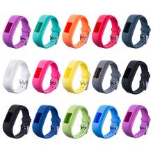 Eieuuk acessório de pulseira de silicone, fecho de metal macio, pulseira de relógio para garmin vivofit jr. motivator 2024 - compre barato