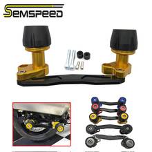 SEMSPEED Motorcycle Rear Wheel Exhaust Pipe Slider Protector for Yamaha XMAX300 250 PCX Aerox155 NMAX NVX 155 150 125 2024 - buy cheap