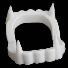 Vampire Dracula Teeth, monstruo de Halloween, hombre lobo, Zombie, Fangs, fiesta de Halloween 2024 - compra barato